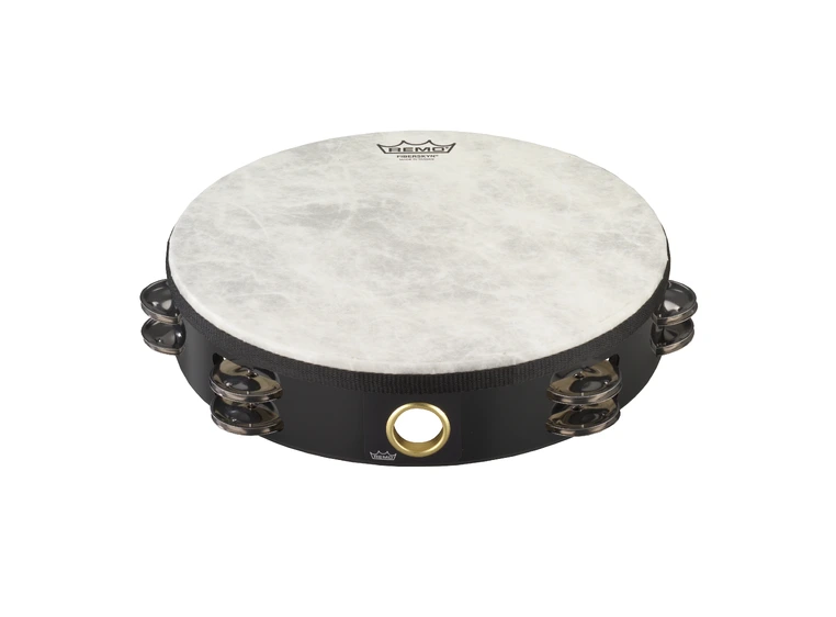 Remo TA-5210 Tamburin m/Skinn, Dobbel rad 